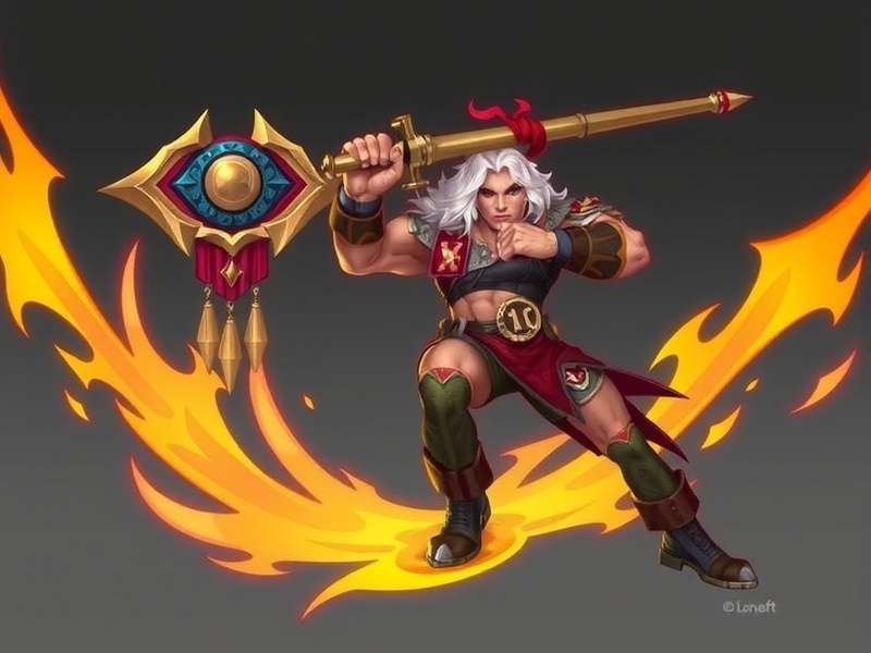 Mighty Mace Champion X Game Art